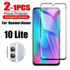 1-2 шт полное покрытие стекло для Huawei Honor 10 Lite Закаленное стекло пленка для объектива камеры для Huawe Honar 10 Lite защита экрана стекло