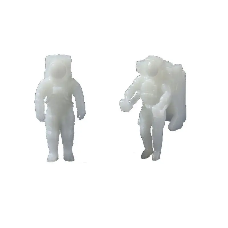 

5Pcs Mini Spaceman Fillings Silicone Astronaut Modeling Planet Theme Jewelry DIY