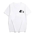 Футболка с рисунком в стиле аниме