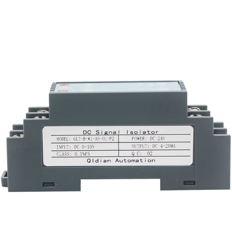 QIDIAN GLT B изолятор сигнала DC 10V + входное напряжение Передатчик изолированный