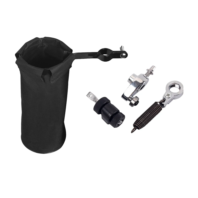 

Drum Stick Holder Moisture Proof Drumstick Bag & Bass Drum Kit Foot Pedal for Drum Set Spring Cam Assembly Drum Parts