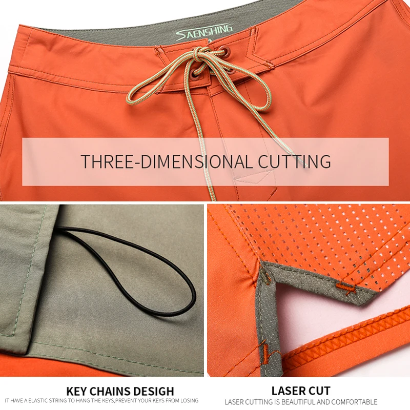 SAENSHING мужские шорты для плавания летние пляжные купальные плавки спортивные