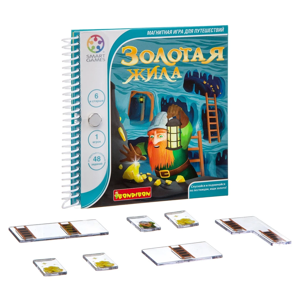 Магнитная игра для путешествий "Золотая жила" арт. SGT 280 RU | Игрушки и хобби