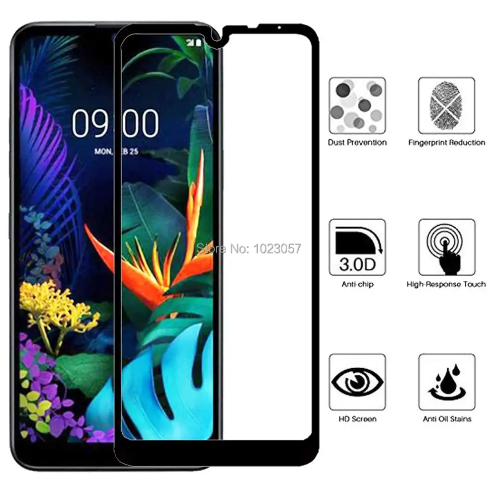 Для LG K50S закаленное стекло для чехол Полная защита с полным закаленным стеклом |