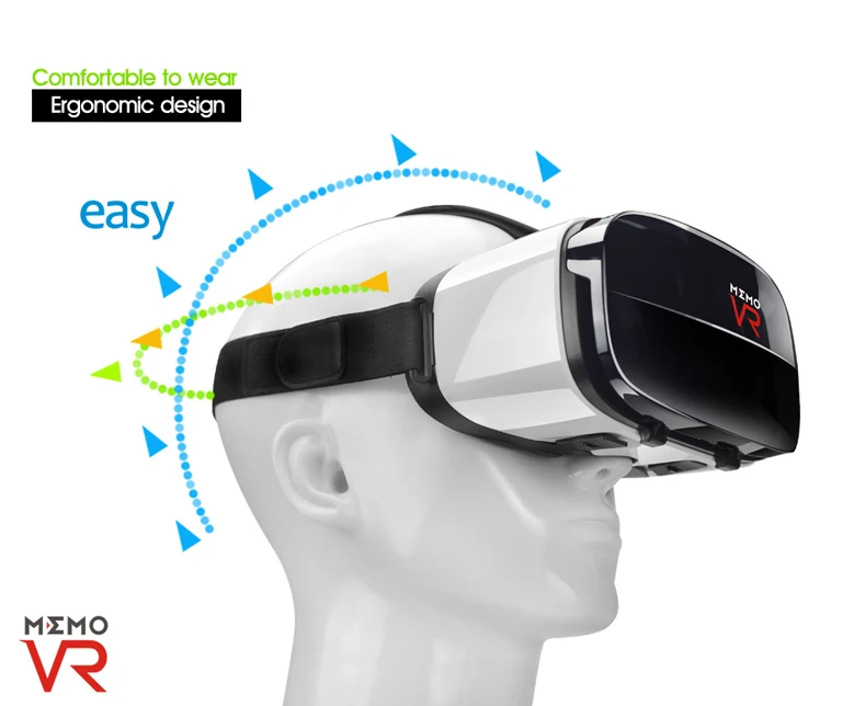 120 FOV VR Очки виртуальной реальности удаленный 3D Android картон VR 3D гарнитура стерео шлем коробка для смартфонов 4,5-6,3 дюймов