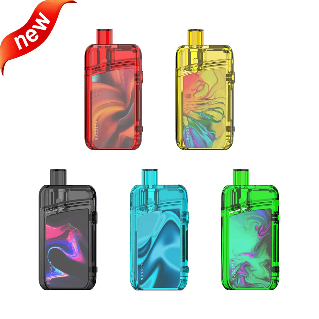 

Artery Nugget+ 70W Pod Kit 2000mAh built-in battery 5 ml large capacity juice storage e-cigarette starter kit VS nugget gt