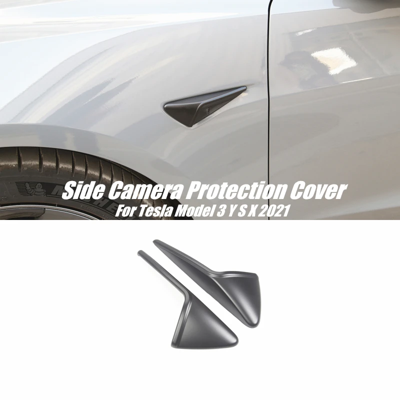 

Защитный чехол из АБС-пластика для боковой камеры Tesla Model 3 Y S X 2021, 2 шт./компл.
