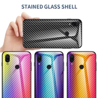 carbon fiber tempered glass case for lenovo z6 pro lite cases soft silicone tpu bumper cover for lenovo z5s l78071 funda capa