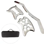 Набор инструментов для Массажа Гуаша из нержавеющей стали, 3 набора