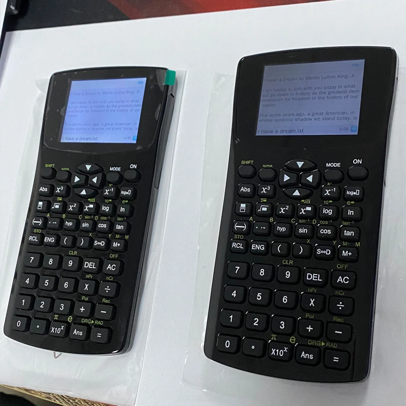 Калькулятор H800 txt 4 Гб памяти + 64 ГБ TF карта музыка видео фото электронная книга