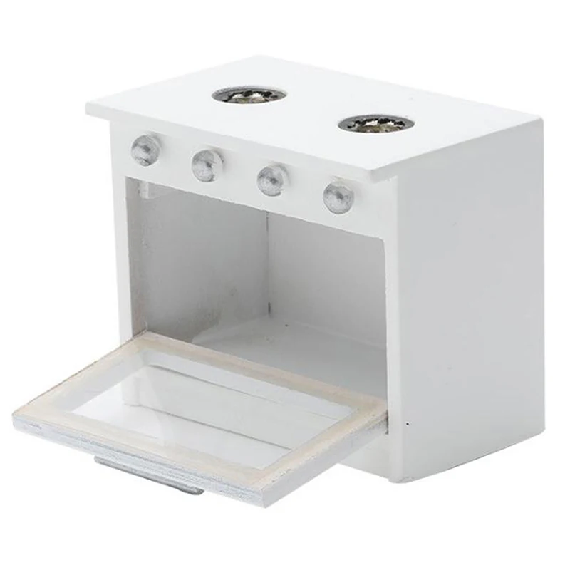 

New Hot！1Pc 1:12 Dollhouse Miniature Cooking Bench Stove Top Kitchen Room Furniture Kitchen Toys