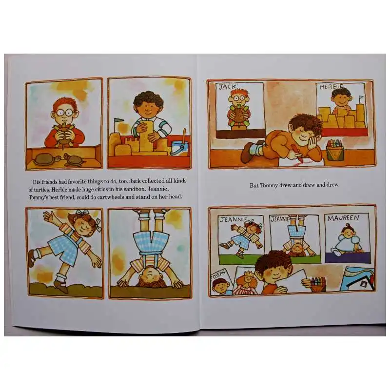 Художественный урок томиди депаолы Обучающая книга с изображениями на