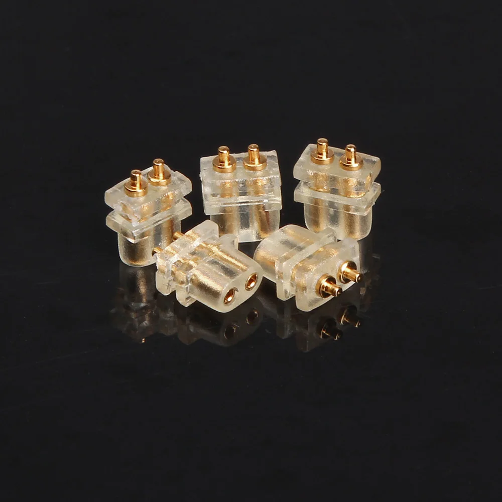 5pcs FDBRO 2 шт. 0,75 \ 78 Двойная игла разъем ue QDC Пользовательские diy наушники ремонт плоский разъем Женский - Цвет: 5pcs