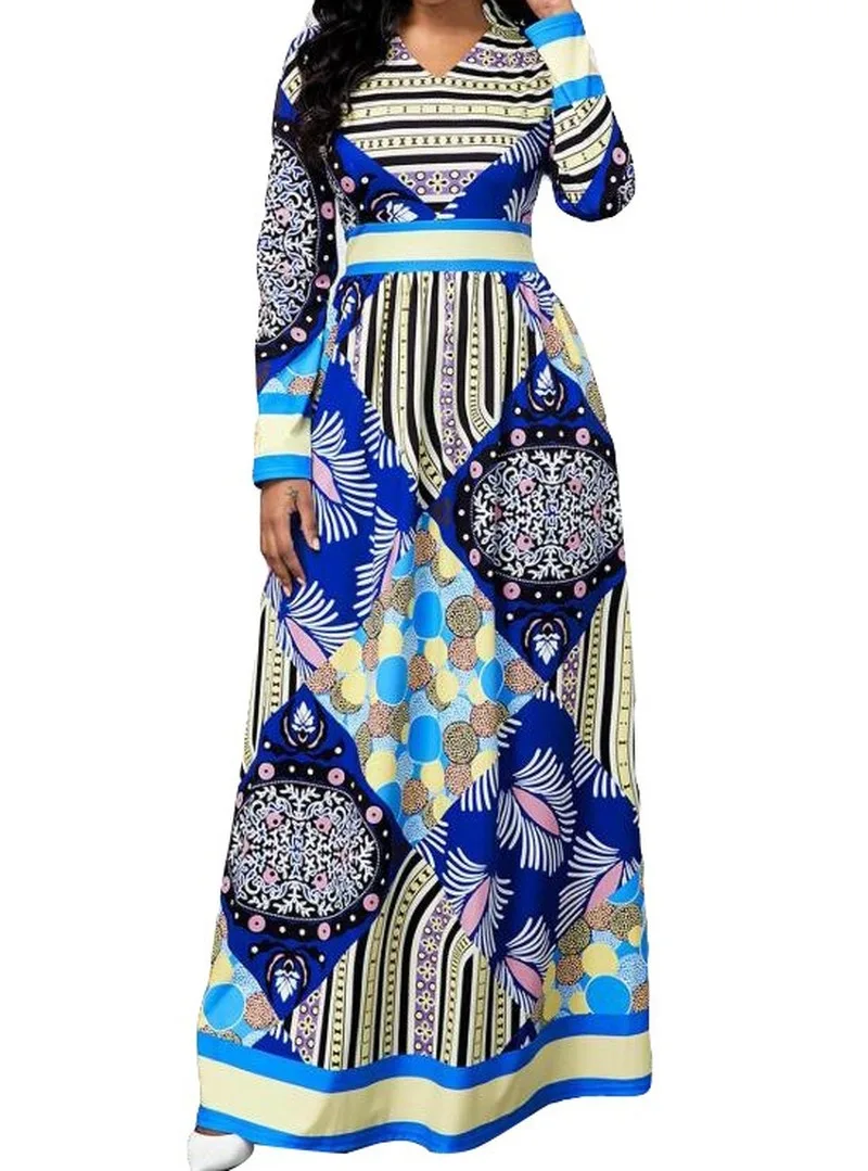Long African Dresses For Women Africa Clothing African Design Bazin Lace Pleated Glitter Dashiki Maxi Dress Africa Clothing