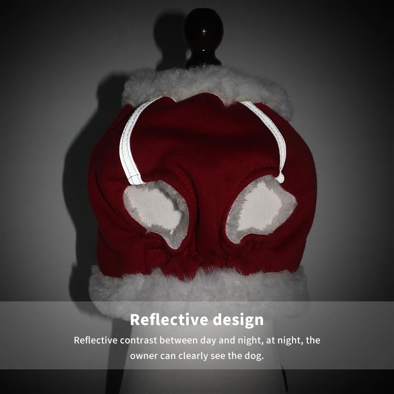 Зимняя шлейка для маленьких собак флисовая домашних питомцев комплект с