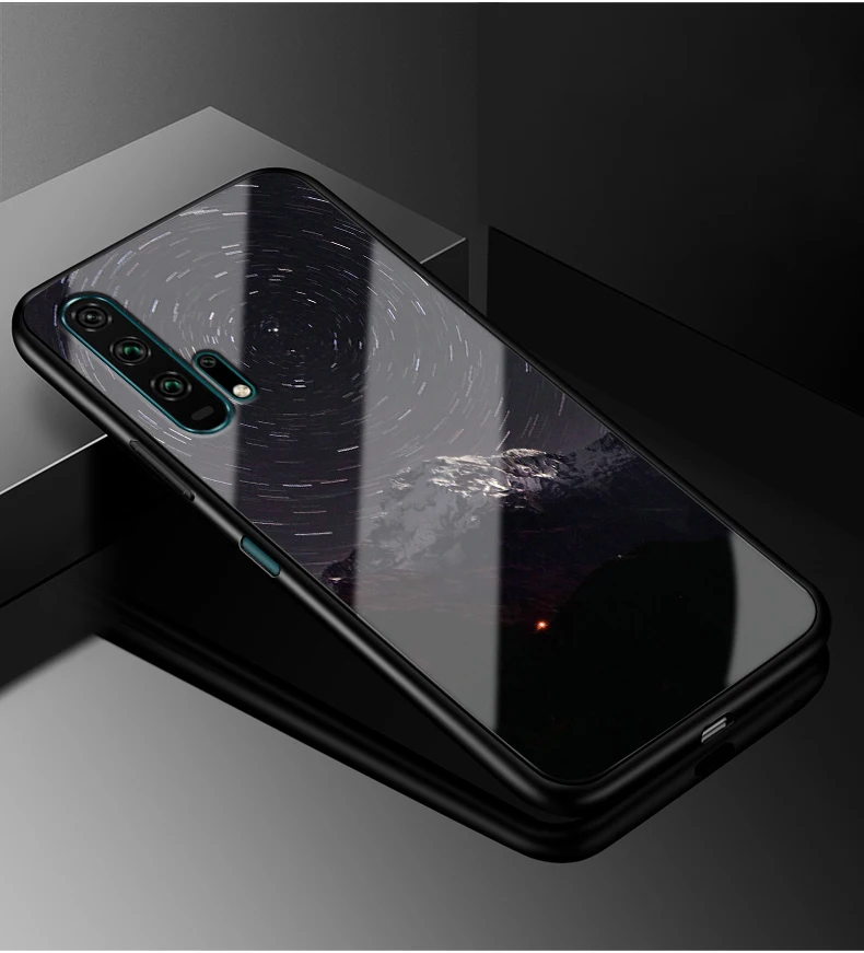 11 Для huawei Nova 5 T чехол Nova5T PC Пластиковый стеклянный чехол для телефона черный ТПУ бампер чехол для huawei Nova 5 T Nova 5 T чехол - Цвет: 11