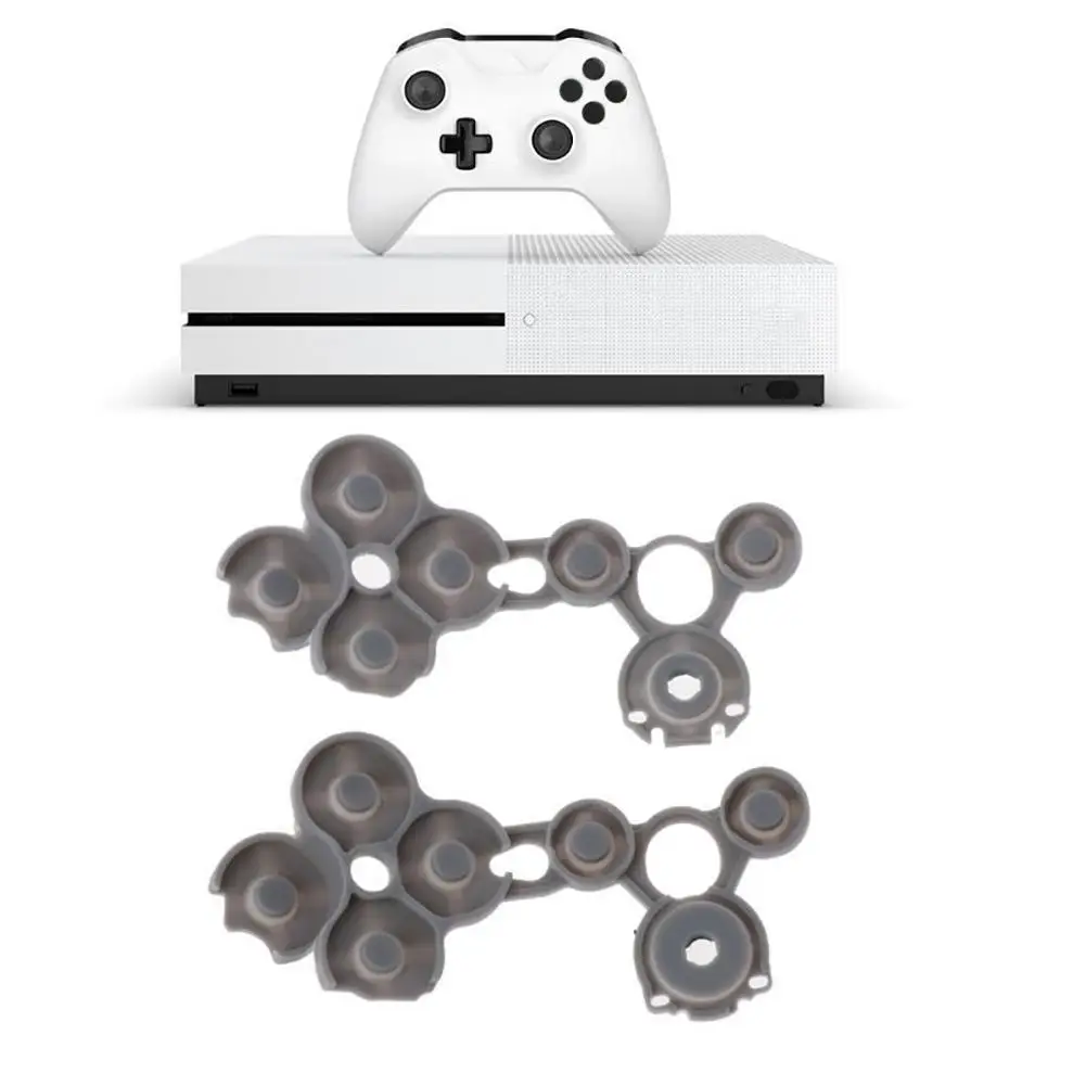 

Replacement Rubber Conductive Button Parts for Xbox One Slim S Controller D Pad