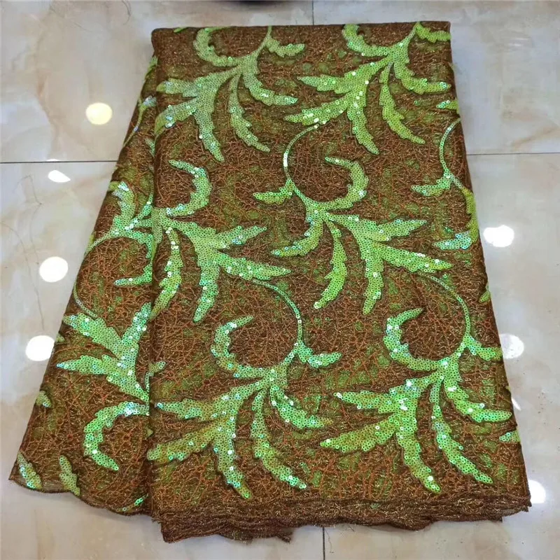 Новейшая бархатная кружевная ткань ярко-синего цвета африканская для вечеринки