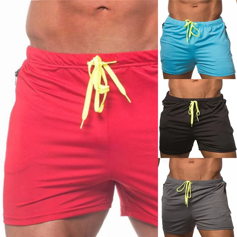 

Men Shorts Pocket Quick Dry Swimming Shorts for Men Swimwear Man Swimsuit Swim Trunks Summer Beach Wear for Male
