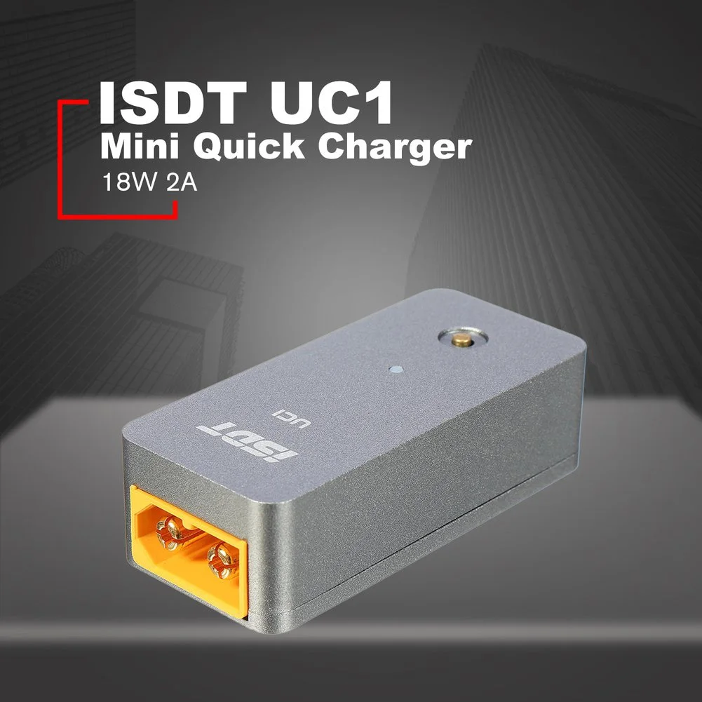 ISDT UC1 18 Вт 2A мини Быстрая зарядка Смарт USB зарядное устройство поддержка 2 0/3 0/FCP/BC1.2