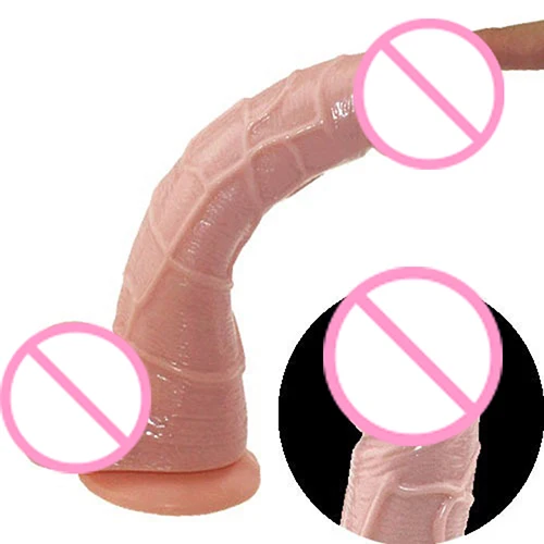 8 Inches Waterproof Beige Black Penis Dildos Vibe Adult Product Sex Toys for Female Women Masturbation Clitoral Stimulator | Красота и