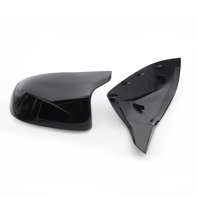 auto car rear view side mirror cover trim for bmw f25 x3 f26 x4 f15 x5 f16 x6 14 18 carbon fiber style free global shipping