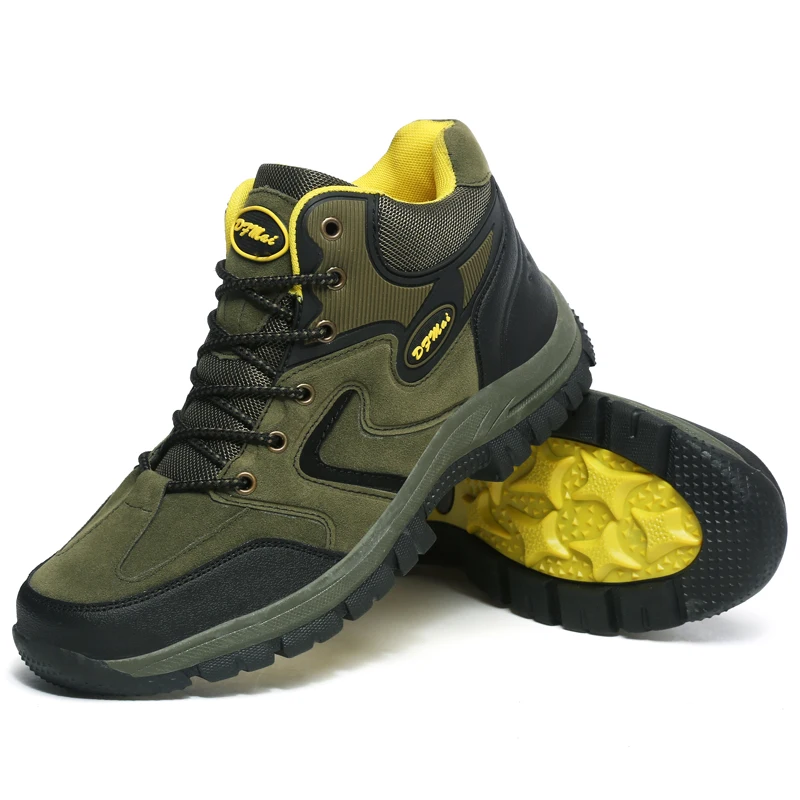 

Men Hiking Waterproof Trekking Boots Mountain Climbing Shoes Sports Shoes