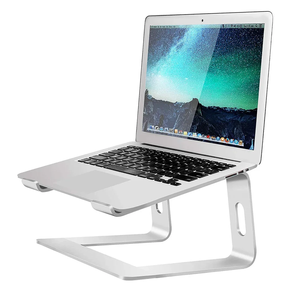 

Portable Laptop Stand Aluminum Alloy Notebook Support Computer Cooling Bracket Riser Laptop Holder for Macbook Air Pro