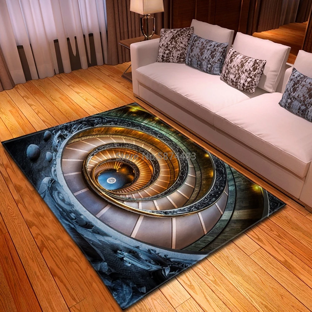 Скандинавский ковер для гостиной 3D геометрический декоративный детской комнаты