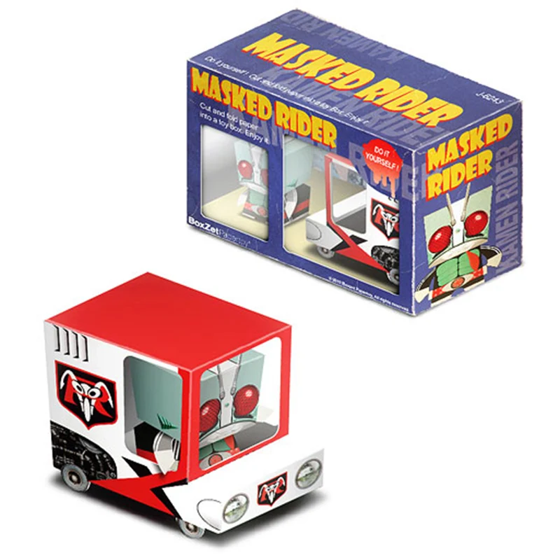 В стиле наездника в маске Ван автомобиля коробка Cubee украшения складной мини юбка