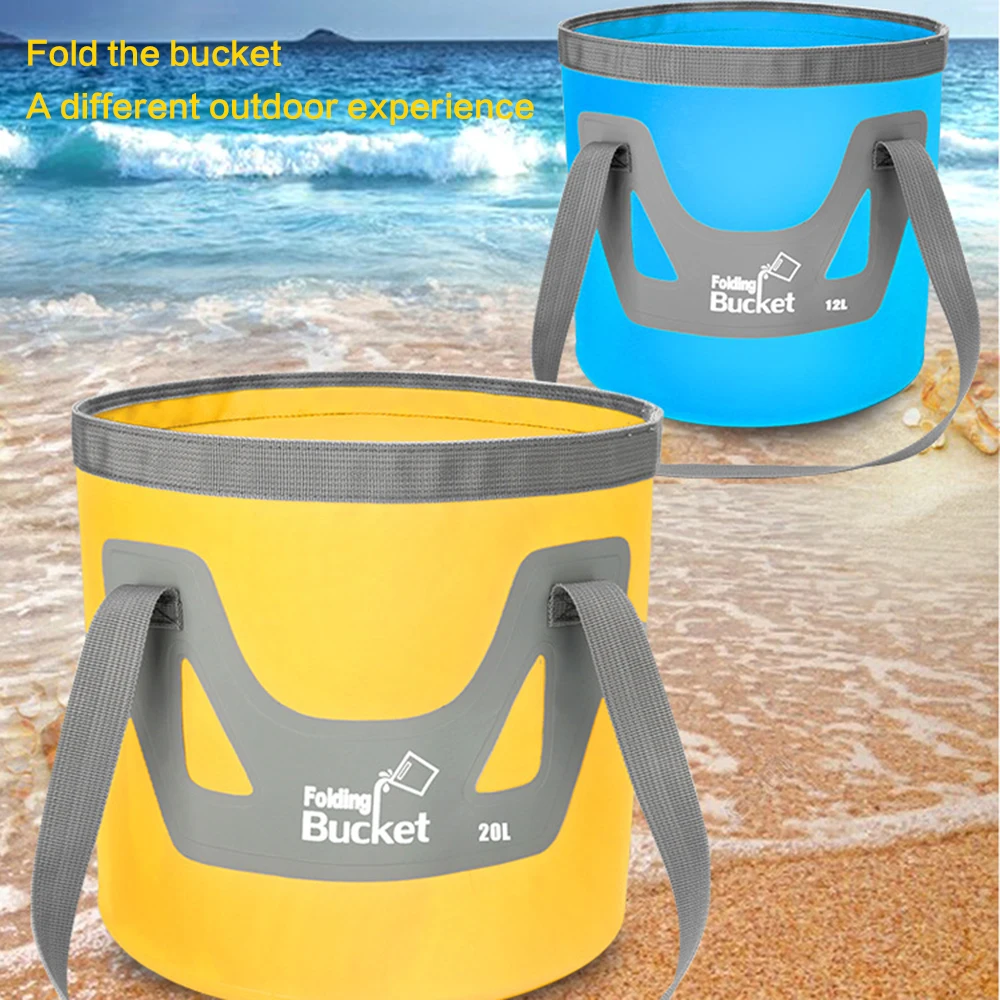 

12 л 20 л водонепроницаемые сумки для воды складное ведро для рыбалки портативный контейнер для воды для хранения и переноски сумка