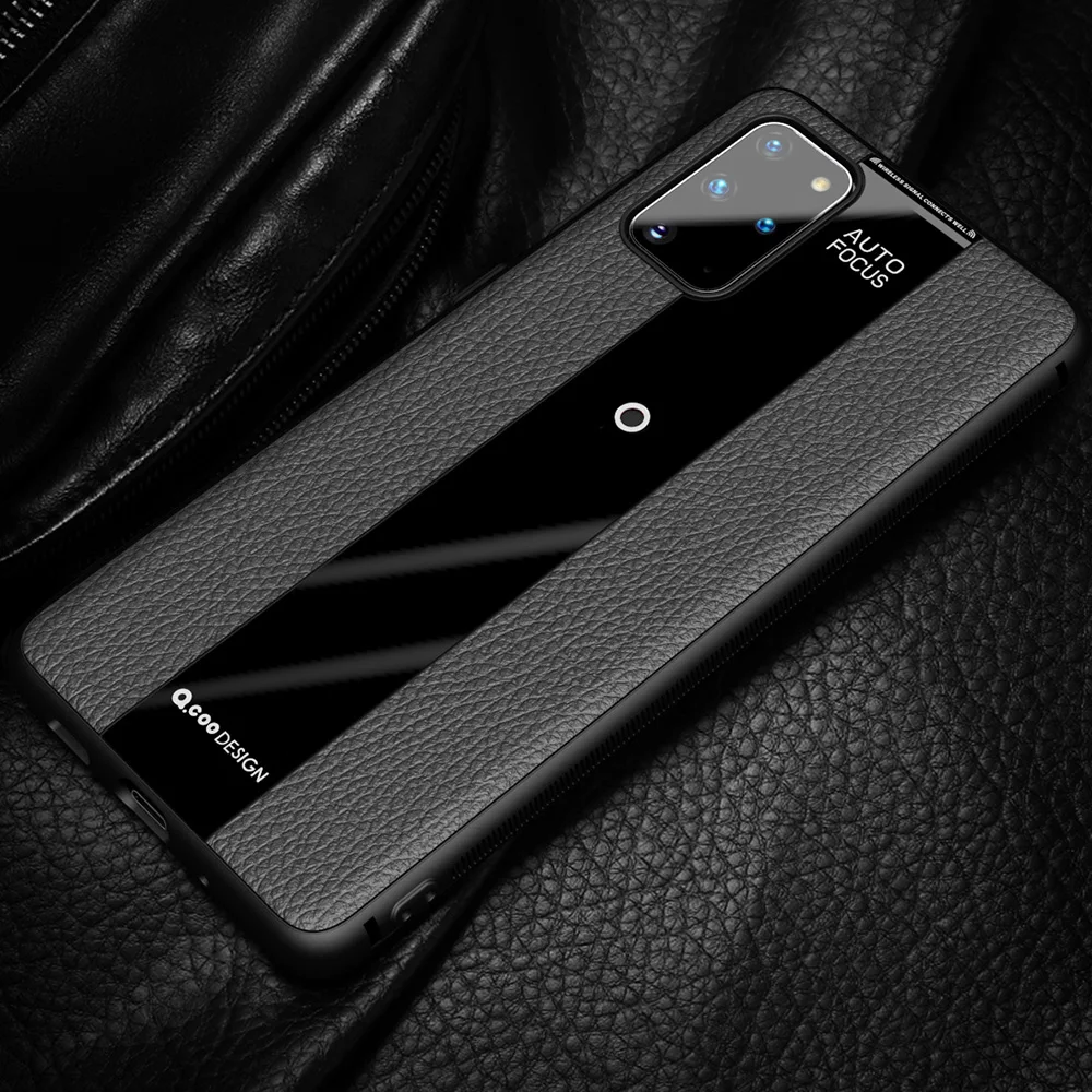 

S20 ультра роскошный силиконовый чехол из углеродного волокна для Samsung Galaxy S20 Plus ультра-тонкий нескользящий защитный чехол для S20 +