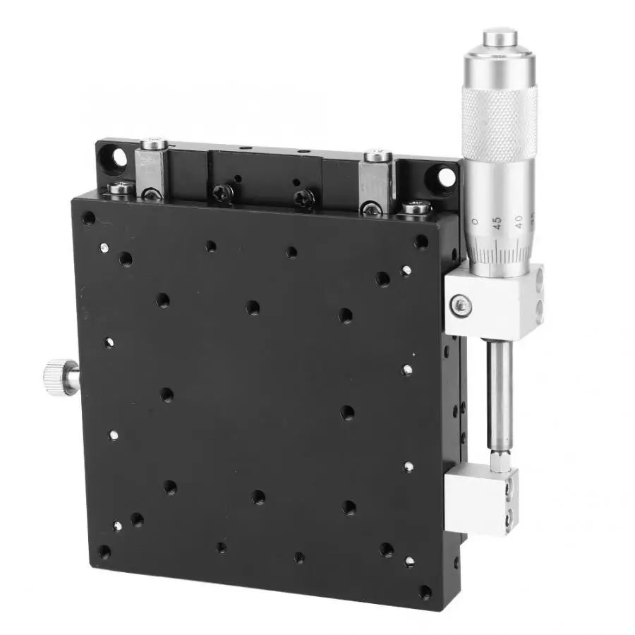 LX100 L X ось обрезки платформы Оптический микрометр ручные Линейные Этапы