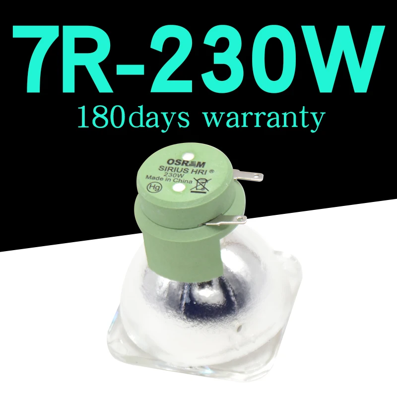 

Beam Light Lamp 200W 5R 7R 230W Metal Halide Moving Platinum Halogen Lamps