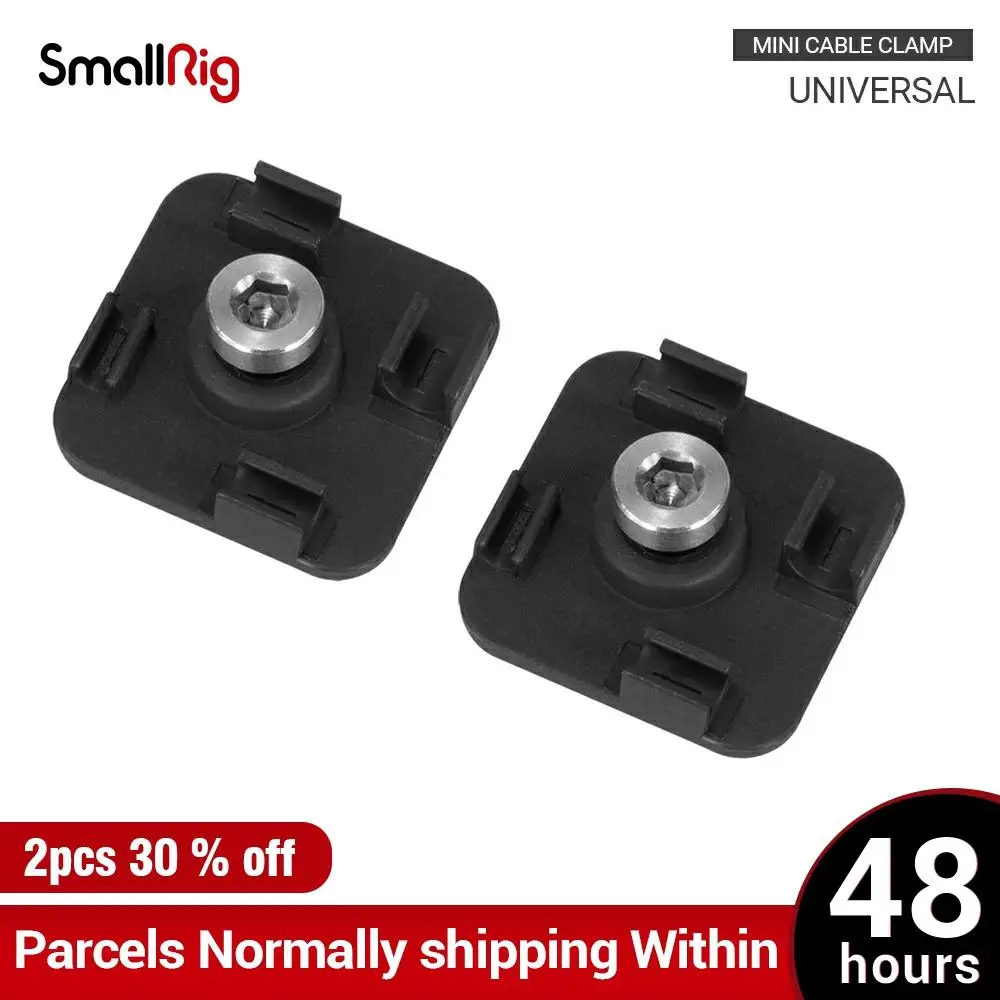 Мини кабельный зажим SmallRig для DSLR камеры кабели стяжки (2 шт.) 2335|Клетки камер| |