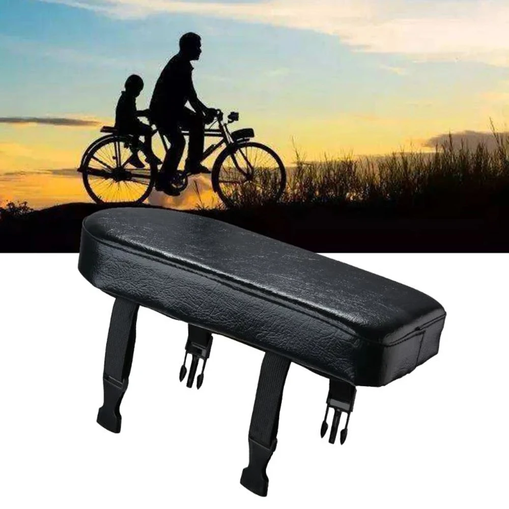 

New Bicycle Back Seats Bike Manned Cushion Back Shelf Seat Comfortable Thickened Saddle Bike Accessories