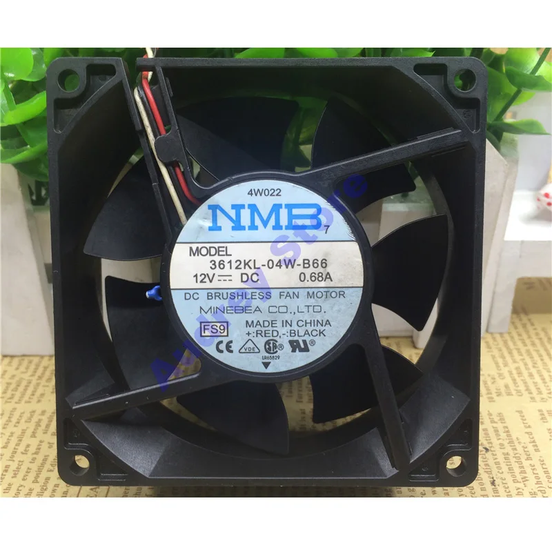 Оригинальный MNB 3612KL-04W-B66 12 В 0.68A 8 16 Вт 9032 Вентилятор охлаждения 70CFM 4000 об/мин