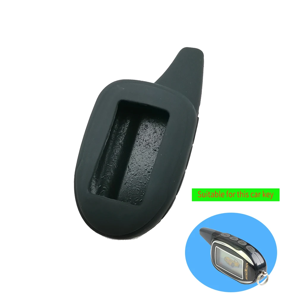 

Силиконовые чехлы для ключей M7 для Scher Khan Magicar 7 8 9 10 11 русская двусторонняя сигнализация ЖК-дисплей Автомобильный пульт дистанционного управ...