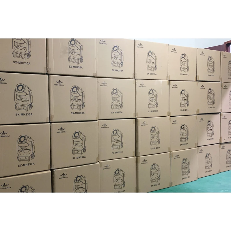 230 Вт LED Moving Head Light Spot Zoom Lyre с футляром для полета 4в1 DJ ночного клуба вечеринки/SX-MH230A