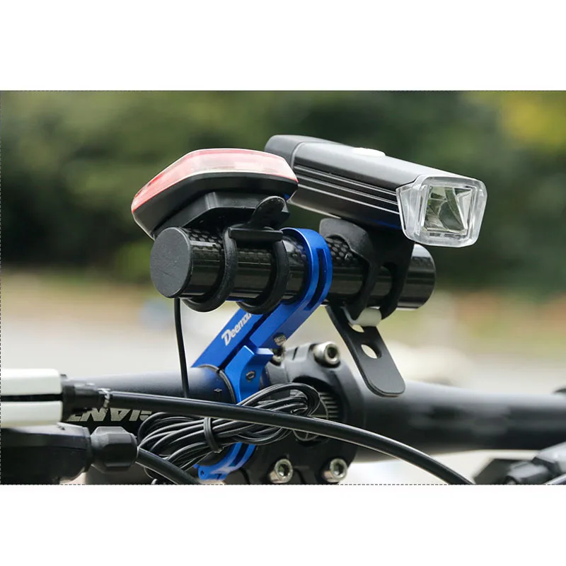 10 см велосипедный руль Расширенный кронштейн для велосипедной Фары Держатель