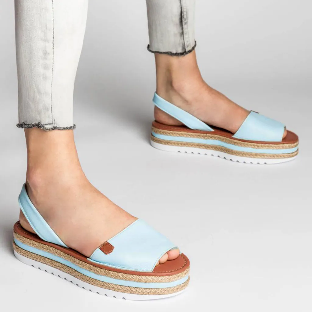 

SAGACE 2020 Women Ladies Fashion Casual Big Size Platform Wedges Sandals Women Roman Shoes Pumps High Heels Sandals Summer Shoes