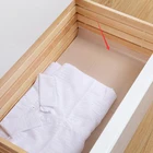 Прозрачный водонепроницаемый маслонепроницаемый чехол для полки, коврик для ящика, подкладка для шкафа, нескользящий стол, клейкий кухонный шкаф, холодильник