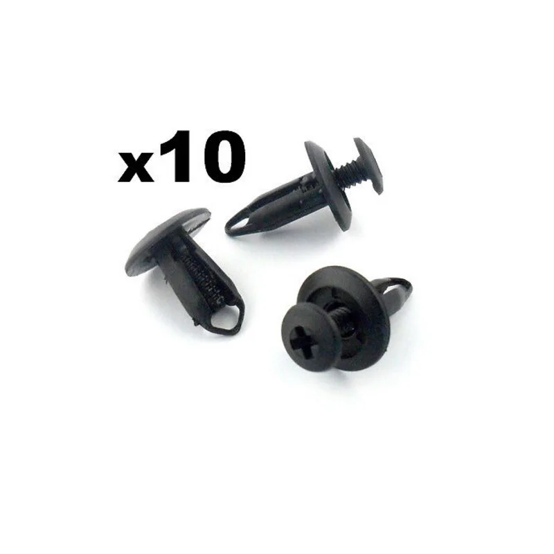 

10x For Ford Bumper, For Wheel Arch Lining, For Splashguard & Trim Clip Plastic Fasteners