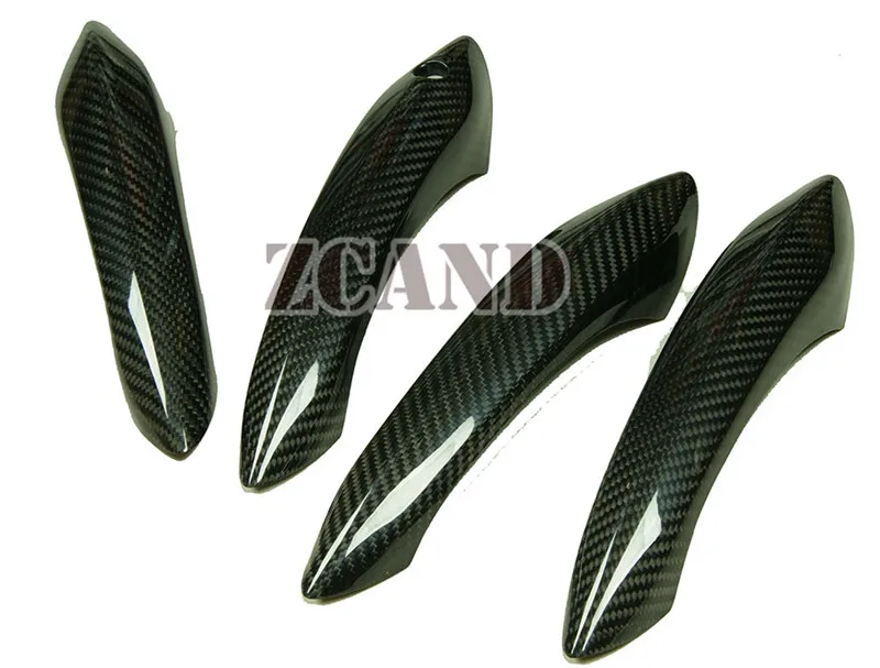 Чехол из настоящего углеродного волокна для дверных ручек 4 шт./компл. BMW F10 & M5