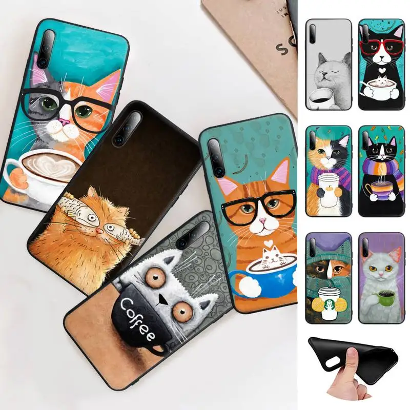 Силиконовый чехол для телефона Huawei P9 P10 P20 P30 P40 Lite Pro P Smart 2019 2020 | Мобильные телефоны