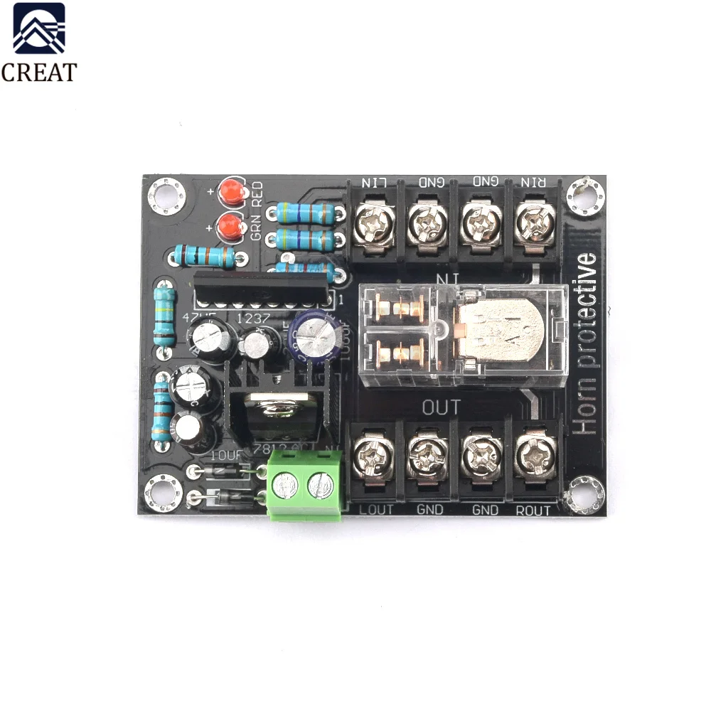 

Защитная плата для динамика Φ 2,0 Защитная плата для реле, защитная плата с серебряным контактным сигналом и светодиодным индикатором