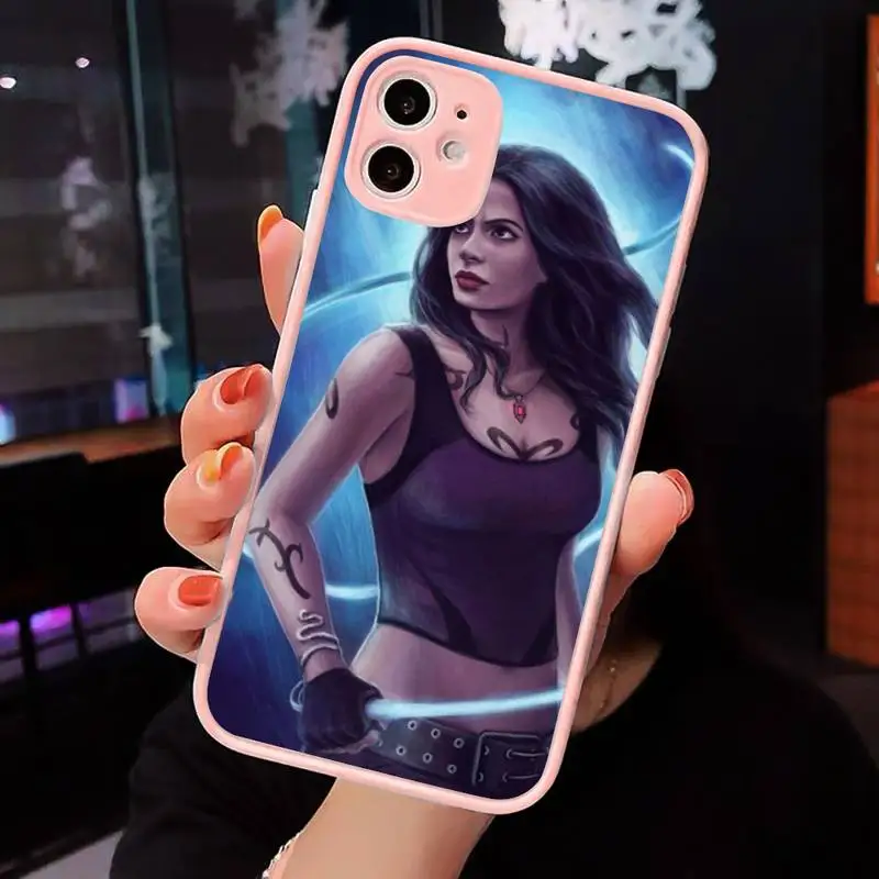 

Series Shadowhunters TV Phone Case Matte transparent For Pink iPhone 12 Mini 11 Pro XR XS Max 7 8 Plus X Back Cover