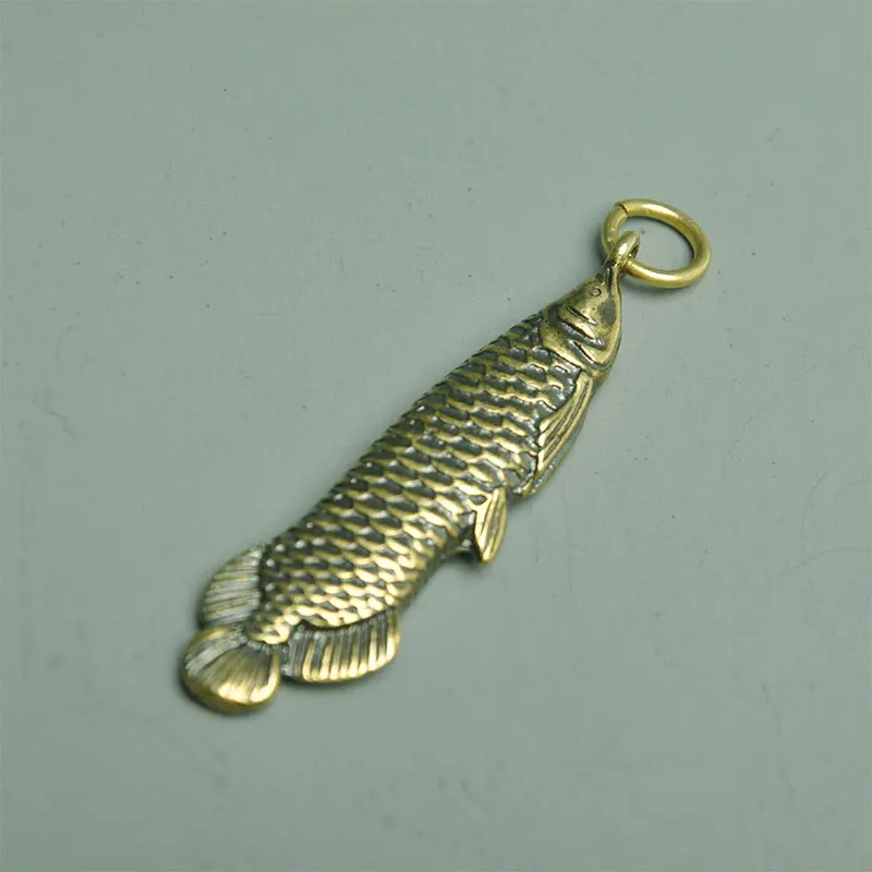 Брелок для ключей из натуральной меди с 3D животными Высококачественная имитация