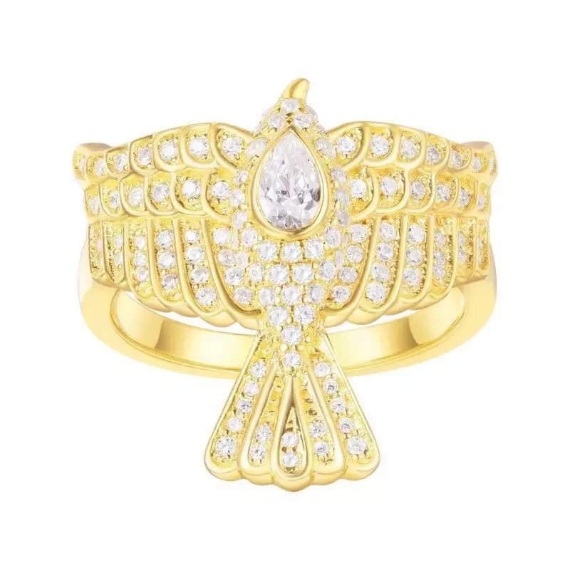 Женское кольцо из серебра 925 пробы с фианитом | Кольца