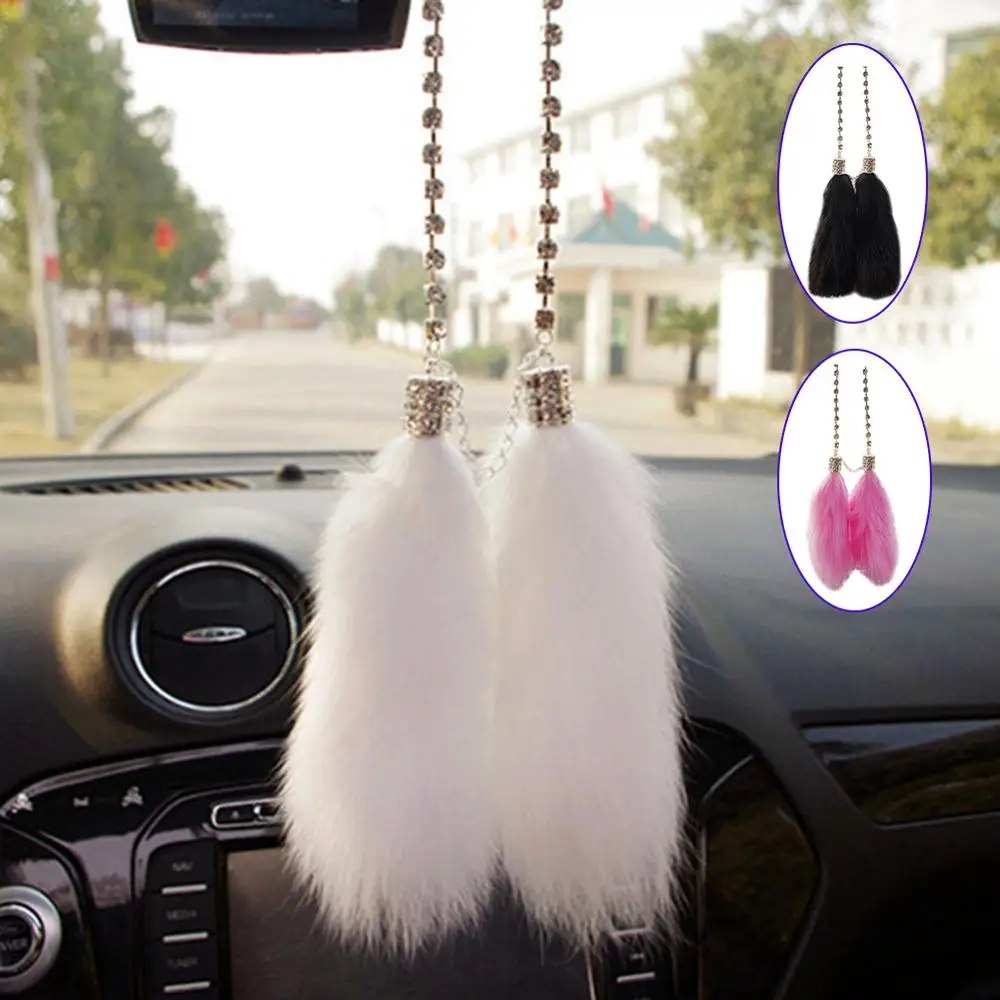 Плюшевая Милая подвеска автомобильные аксессуары для интерьера украшение